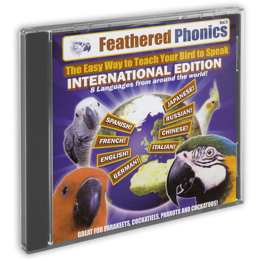Feathered Phonics CD 5: The International Edition with 8 Languages!