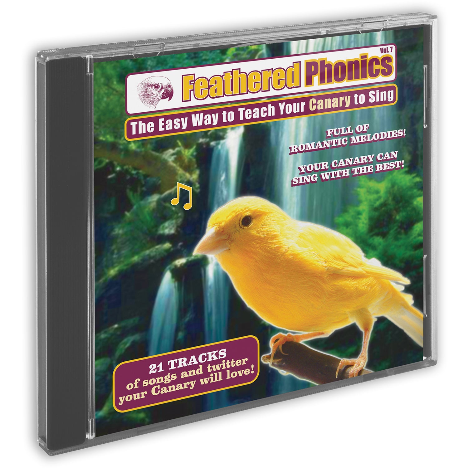 Feathered Phonics CD 7: Easy Way to Teach & Train Your Canary to Sing ...
