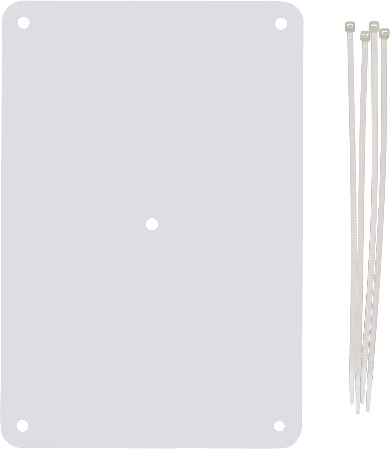 The Large Seed Guard with included tie straps.